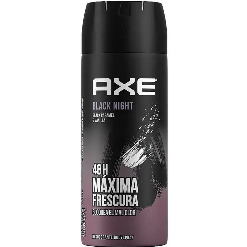 Axe Black Night Desodorante Corporal en Spray para Hombre, 150 Ml (5,07 oz)