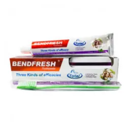 Pasta de dientes y cepillo BENDFRESH Toothpaste (Total Care)