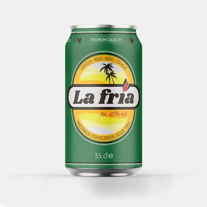 Cerveza La Fría – 330 ml (4.5% Alc.)