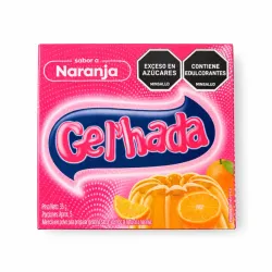Gelatina sabor a naranja 35g🍊
