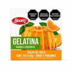 Gelatina sabor naranja 🍊