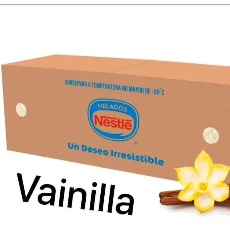 Helado de Vainilla Nestlé Caja 📦 de 4.5 litros