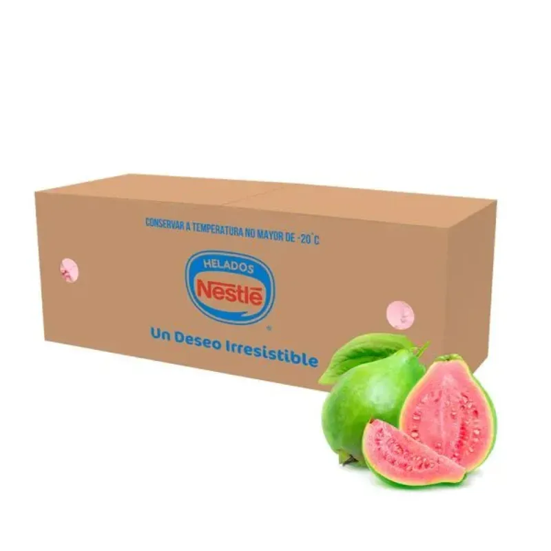🍦🍈 Helado Nestlé Sabor Guayaba – Tina 4.5 L