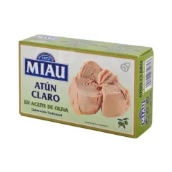 MIAU  ATÚN CLARO  EN ACEITE DE OLIVA  ♡  MIAU  ATÚN CLARO