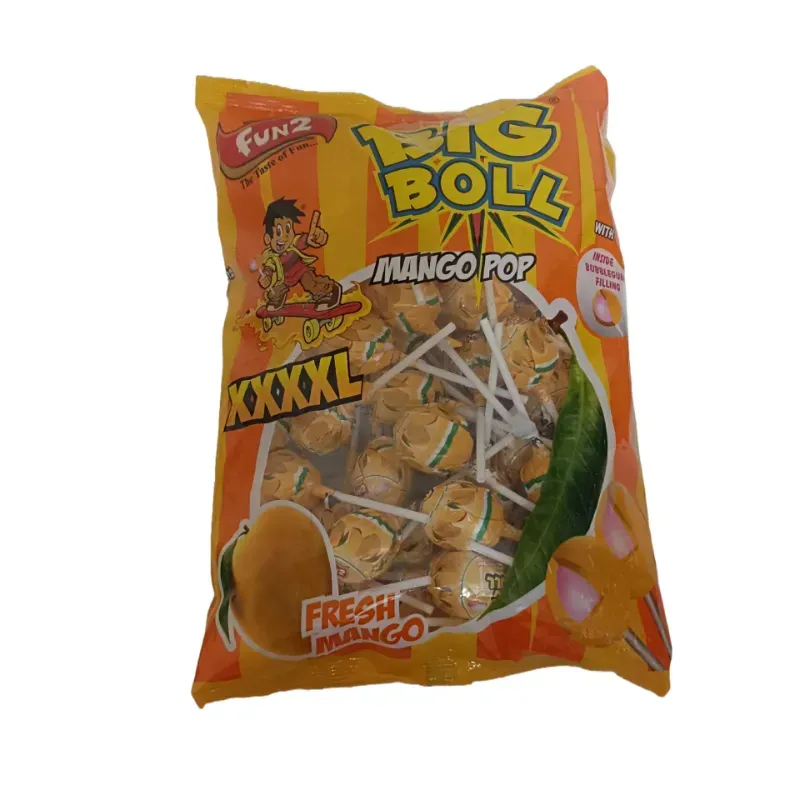 Paquete de chupachupa de mango 