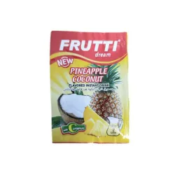 Refresco Frutti Dream Pineapple Coconut (Bebida instantánea con sabor a piña y coco).