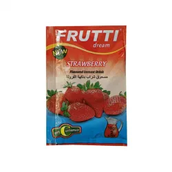 Refresco Frutti Dream Strawberry (Bebida instantánea con sabor a fresa).