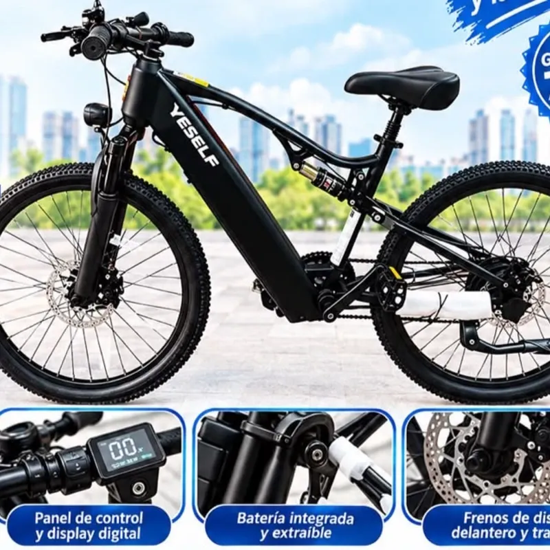 BICICLETAS ELÉCTRICAS MARCA YESELF