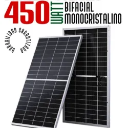 Bifaciales Monocristalino