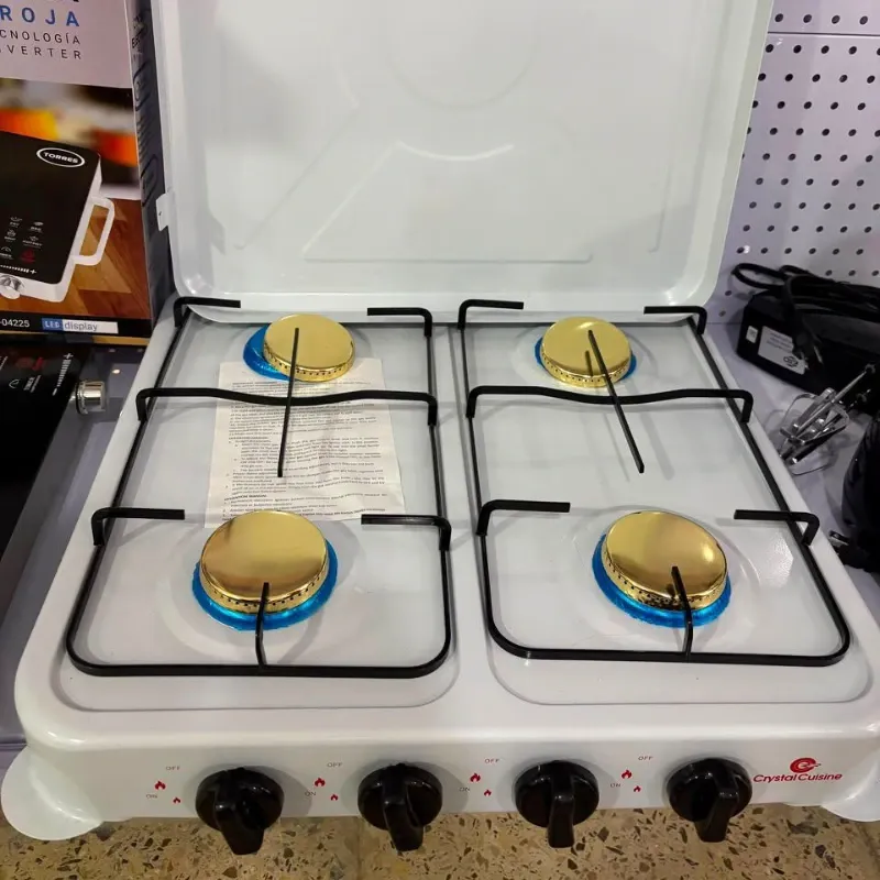 Cocina de gas marca Crystal Cuisine