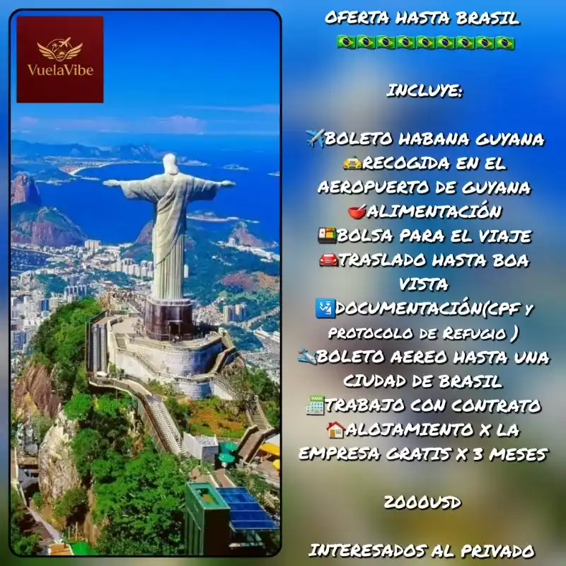 Paquete a Brasil 
