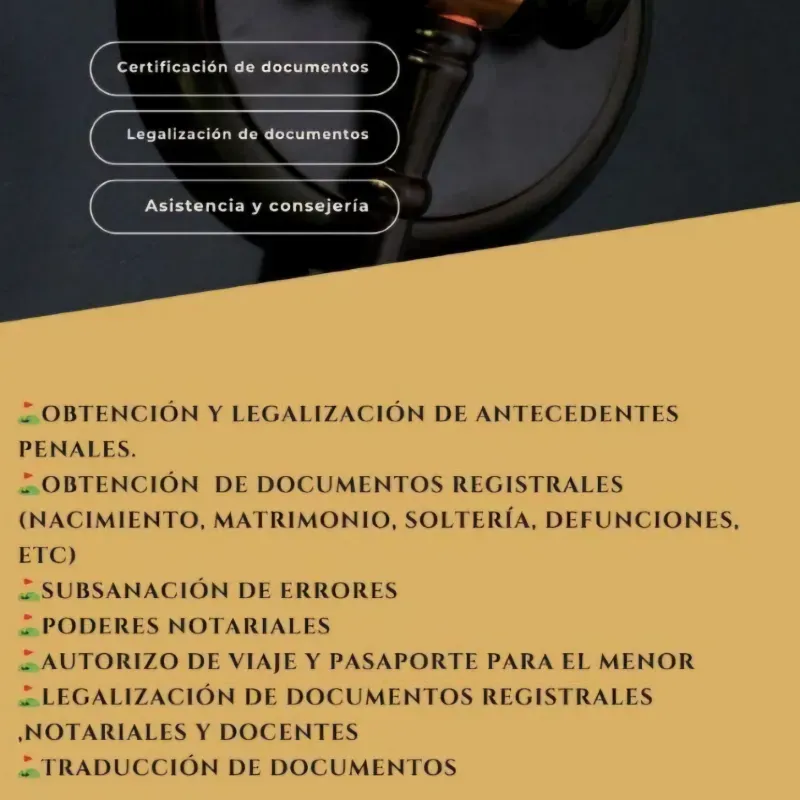 Servicios Notariales