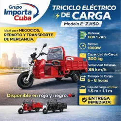 Triciclo De carga Modelo E-ZJ150