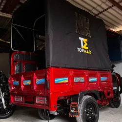 TRICICLO ELÉCTRICO BRYDERK-TOPMAQ (CON TECHO)