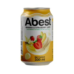 JUGO DE BANANA Y FRESA ABEST 330ML