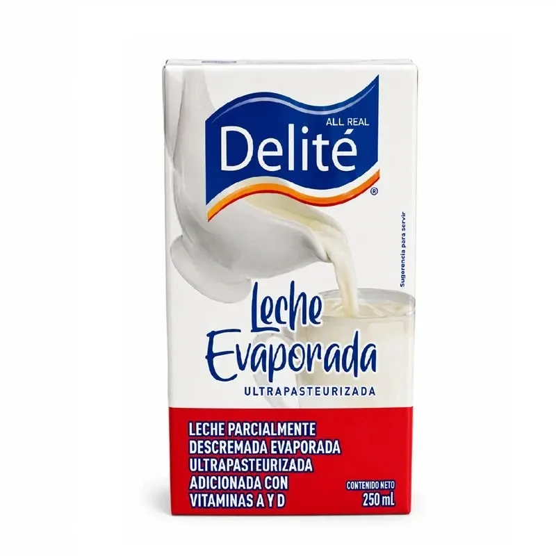 LECHE EVAPORADA DELITE 250G