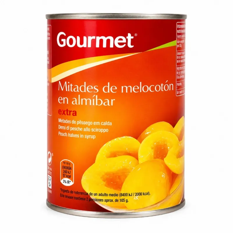 Melocoton Gourmet Extra 420G 240Esc.