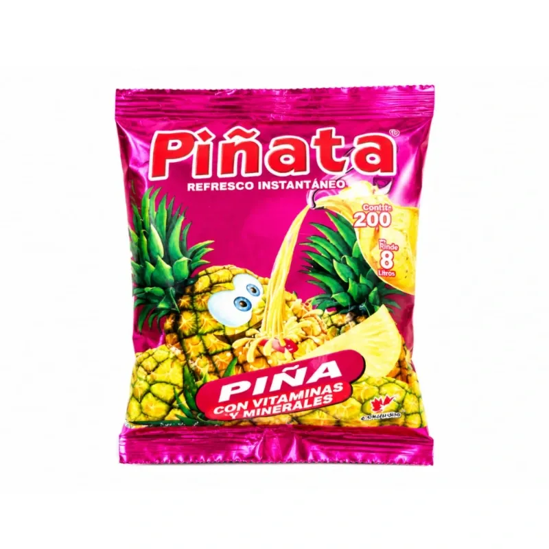 Refresco Piñata sabor Piña 200g