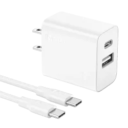 Cargador 1HORA 20 w Tipo C + Cable para Android (CARGARAPIDA)