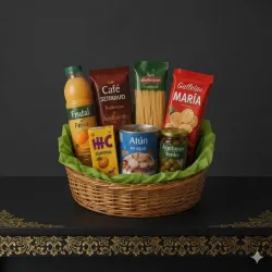 Cesta de Comida 💚 Básica 🧺