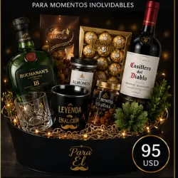 Cesta de Hombre 💚 Luxury 🧺