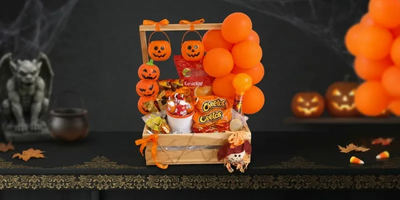 Cesta 💚 Especial de Halloween 🎃