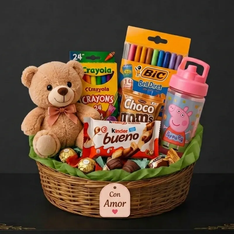 Cesta Infantil 💚 Básica 🧺
