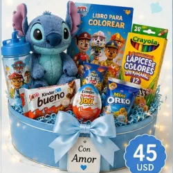 Cesta Infantil 💚 Premium 🧺