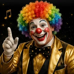 Payaso con Música 🤡🎪🎶