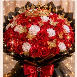 Ramo de Flores Eternas ❤️ Extra Grande 💐