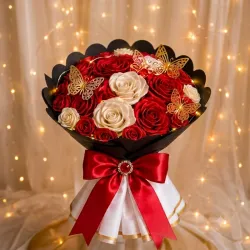 Ramo de Flores Eternas ❤️ Grande 💐