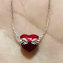 Charms Corazón de alas