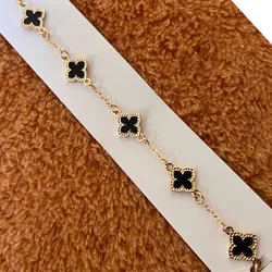 Pulseras de de puntas eslabonada