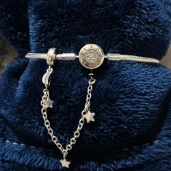 Pulsera cadena de serpiente con cierre de seguridad