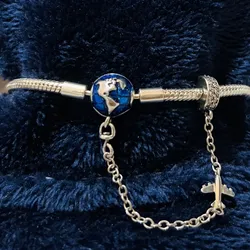 Pulsera cadena de serpiente con cierre de seguridad