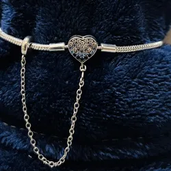 Pulsera cadena de serpiente con cierre de seguridad