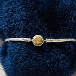 Pulsera simple cadena de serpiente