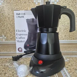 Cafetera eléctrica 6 tazas 