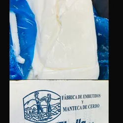 Manteca de cerdo original x libras 
