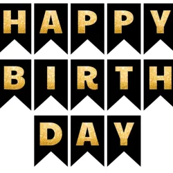 Cadeneta de Happy Bithday