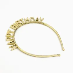 Cintillo de cumpleaños 