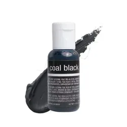 Chefmaster Coal Black Liqua-Gel 0.70 oz