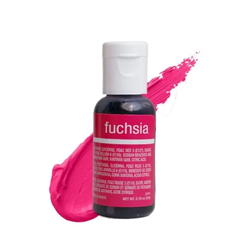 Chefmaster Fuchsia Liqua-Gel 0.70 oz