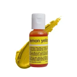 Chefmaster Lemon Yellow Liqua-Gel 0.70 oz