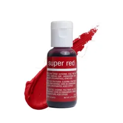 Chefmaster Super Red Liqua-Gel 0.70 oz