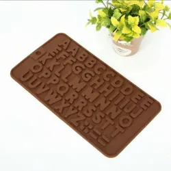 Molde de silicona para chocolate