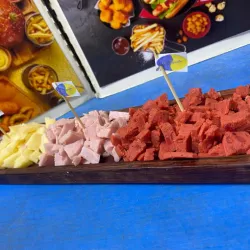 Entremés de Jamón, Queso y Chorizo 