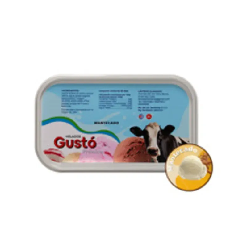 Patineta de helado 2 Lts Mantecado 