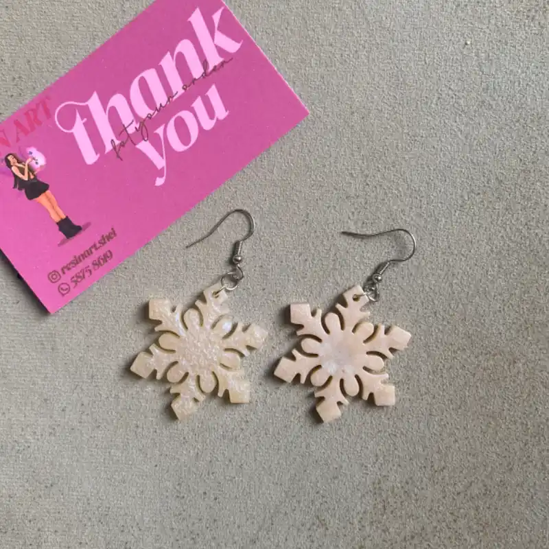 aretes navideños🎄