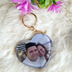 Llavero Foto Ambas Caras